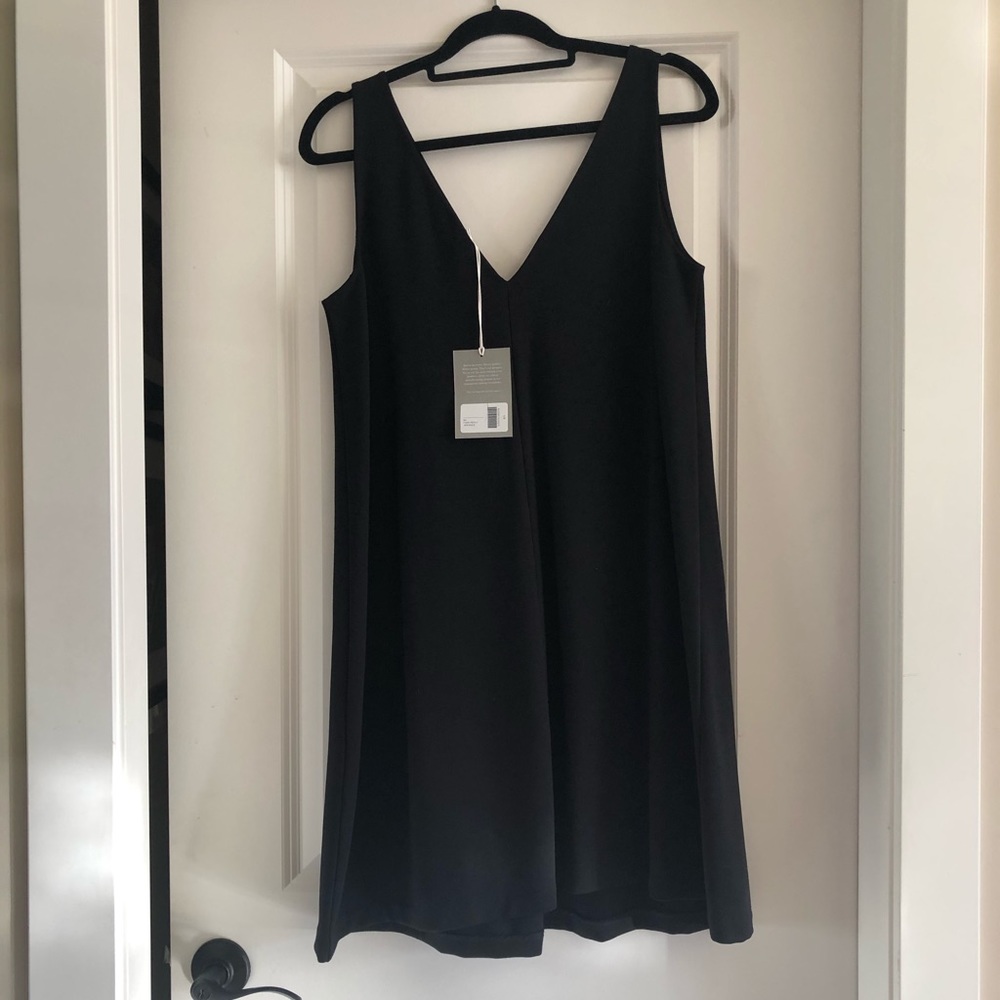 NWT Black everlane dress